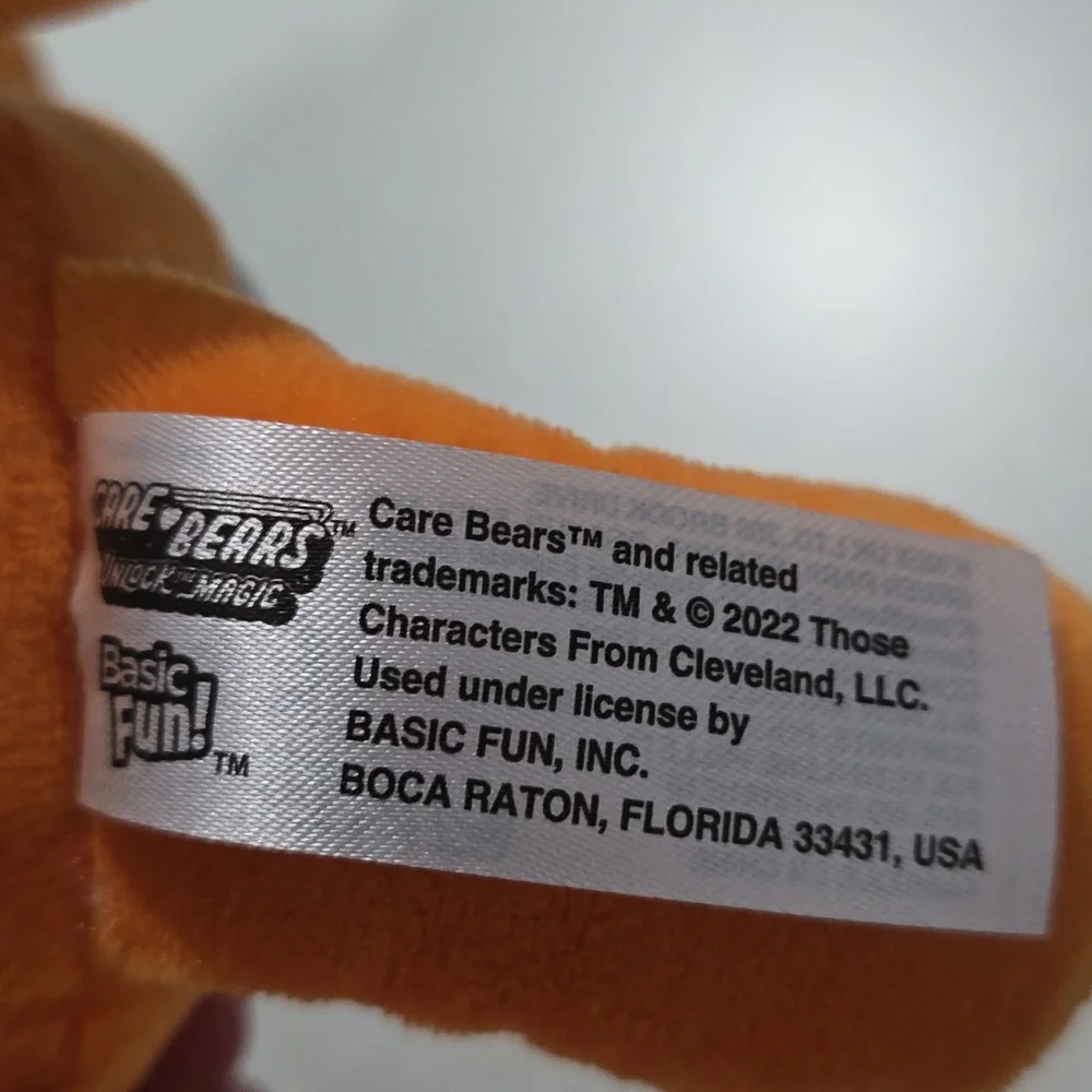 Care Bears Orange Friend Bear 9‎ Inch